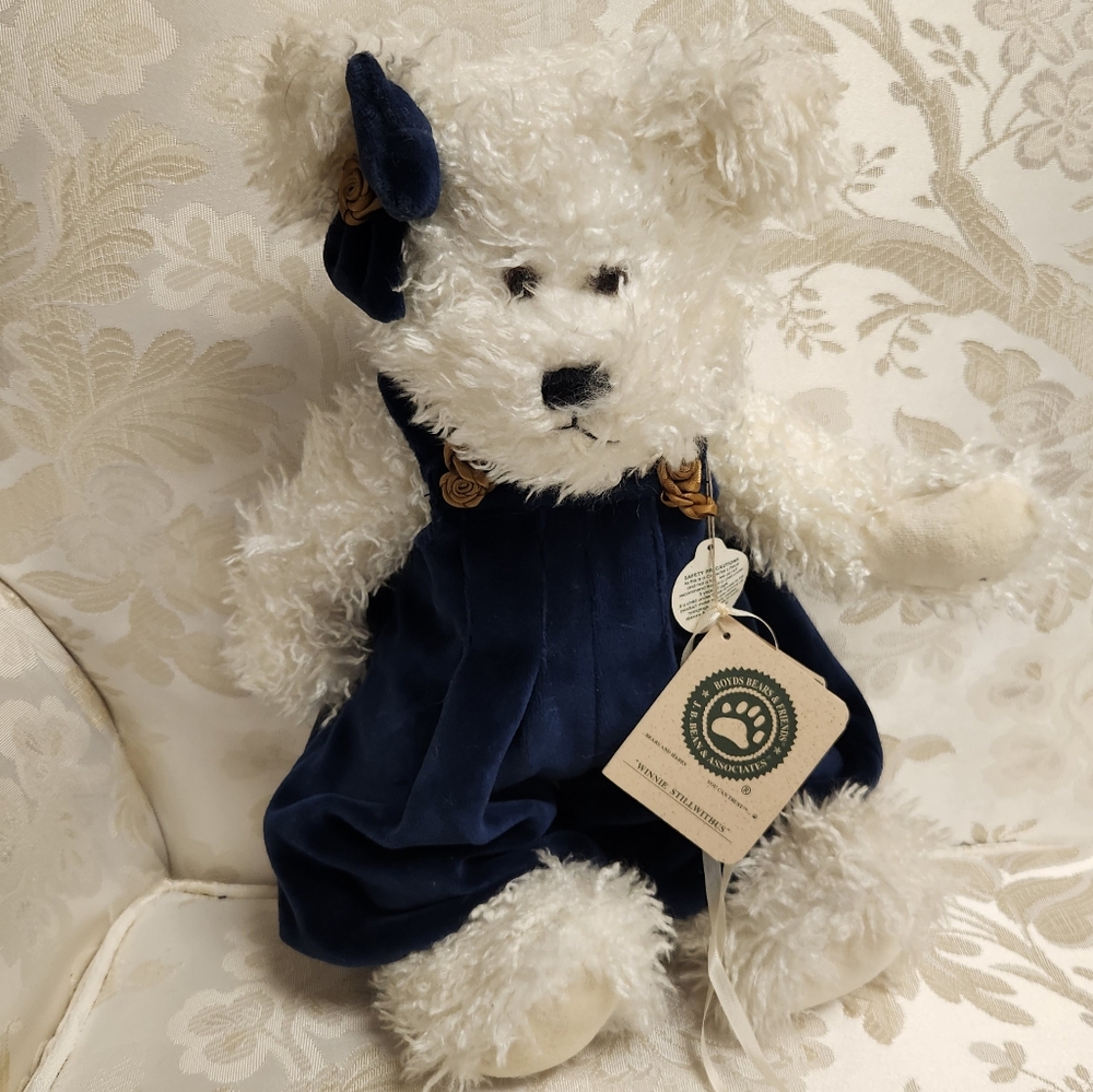 Boyds Bears Winnie Stillwithus Retired RARE Collectible plush bear